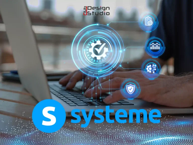 Systeme.io online business platform illustration